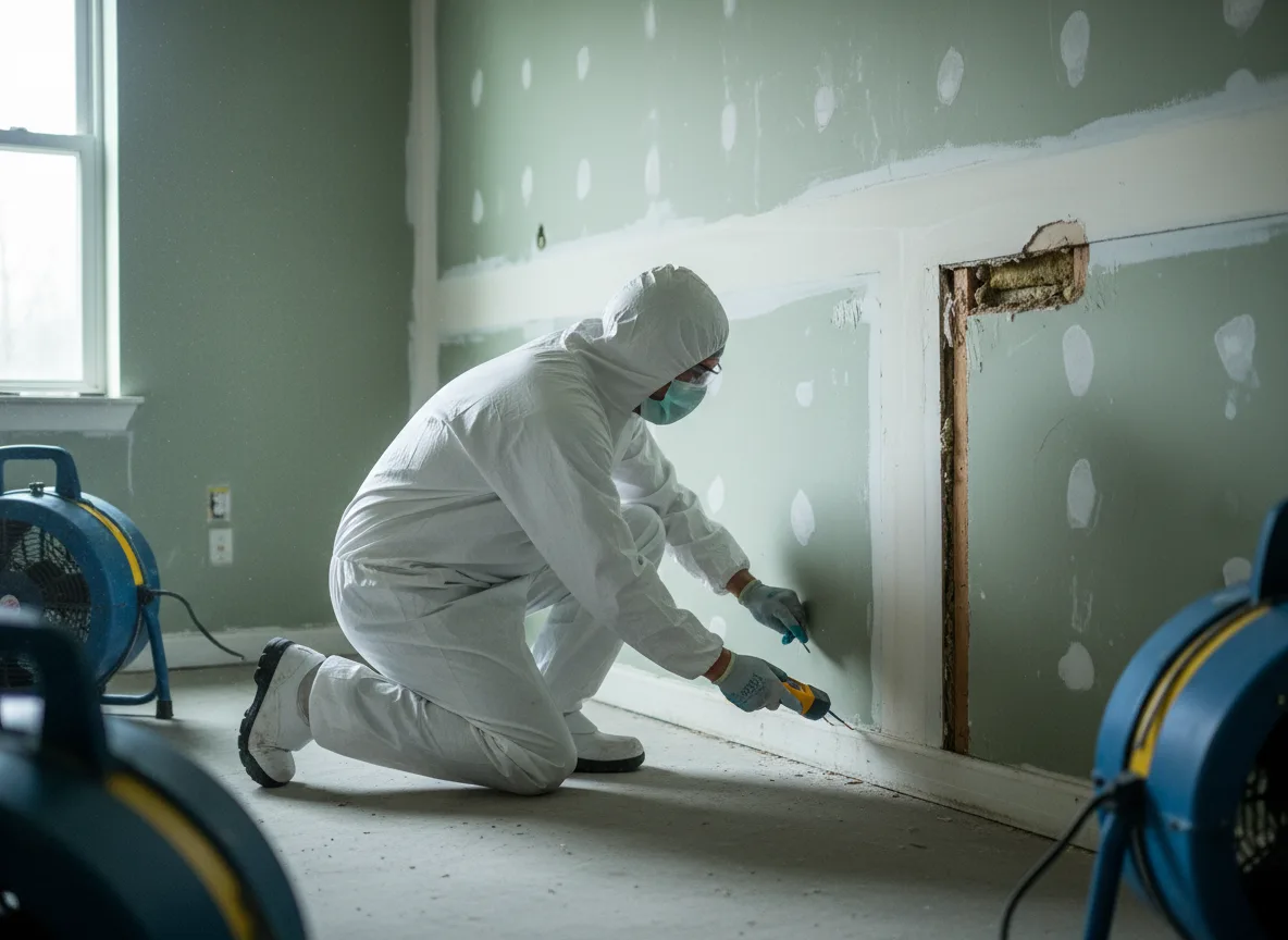 Water Damage Restoration company in Nemours, WV